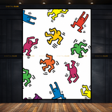 Keith Haring Artwork Premium Wall Art