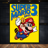 Super Mario Bros 3 Premium Wall Art