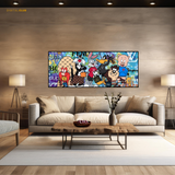 Looney Tunes Dollar Bill Artwork - Ultra-Wide Wall Art