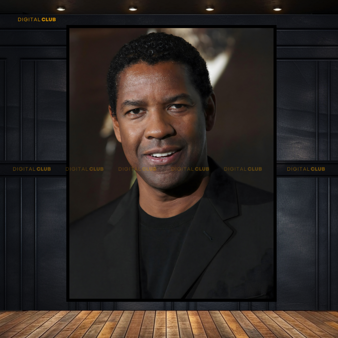 Denzel Washington Premium Wall Art