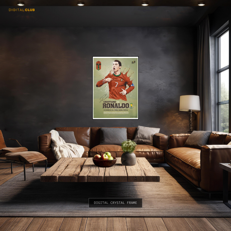 CR7 - Football - Premium Wall Art