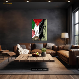 Palestinian Flag Premium Wall Art