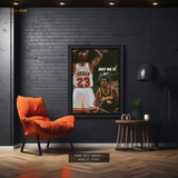 Just Do It Jordan & Kobe Basketball Premium Wall Art