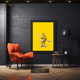 M&Ms Yellow - Artwork - Premium Wall Art