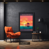 Maldives Premium Wall Art