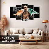 Conor McGregor - UFC - 5 Panel Wall Art