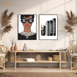 Chanel Artwork 1 - 2 Panel Wall Art