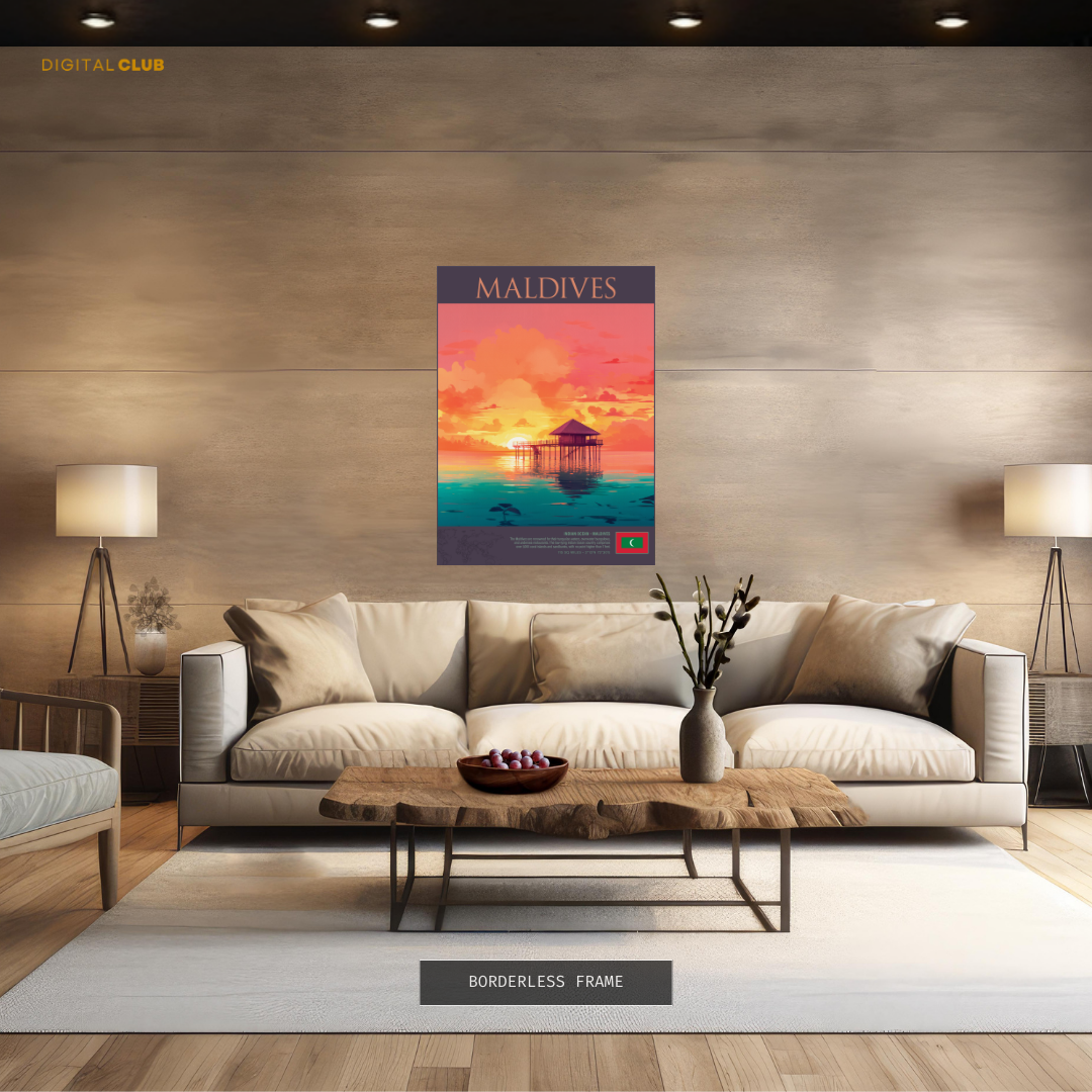 Maldives Premium Wall Art