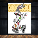 Gucci x Bugs Bunny - Premium Wall Art