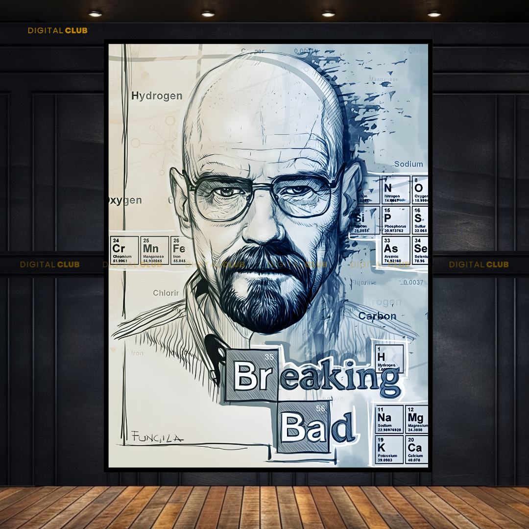 Breaking Bad - Artwork - Premium Wall Art