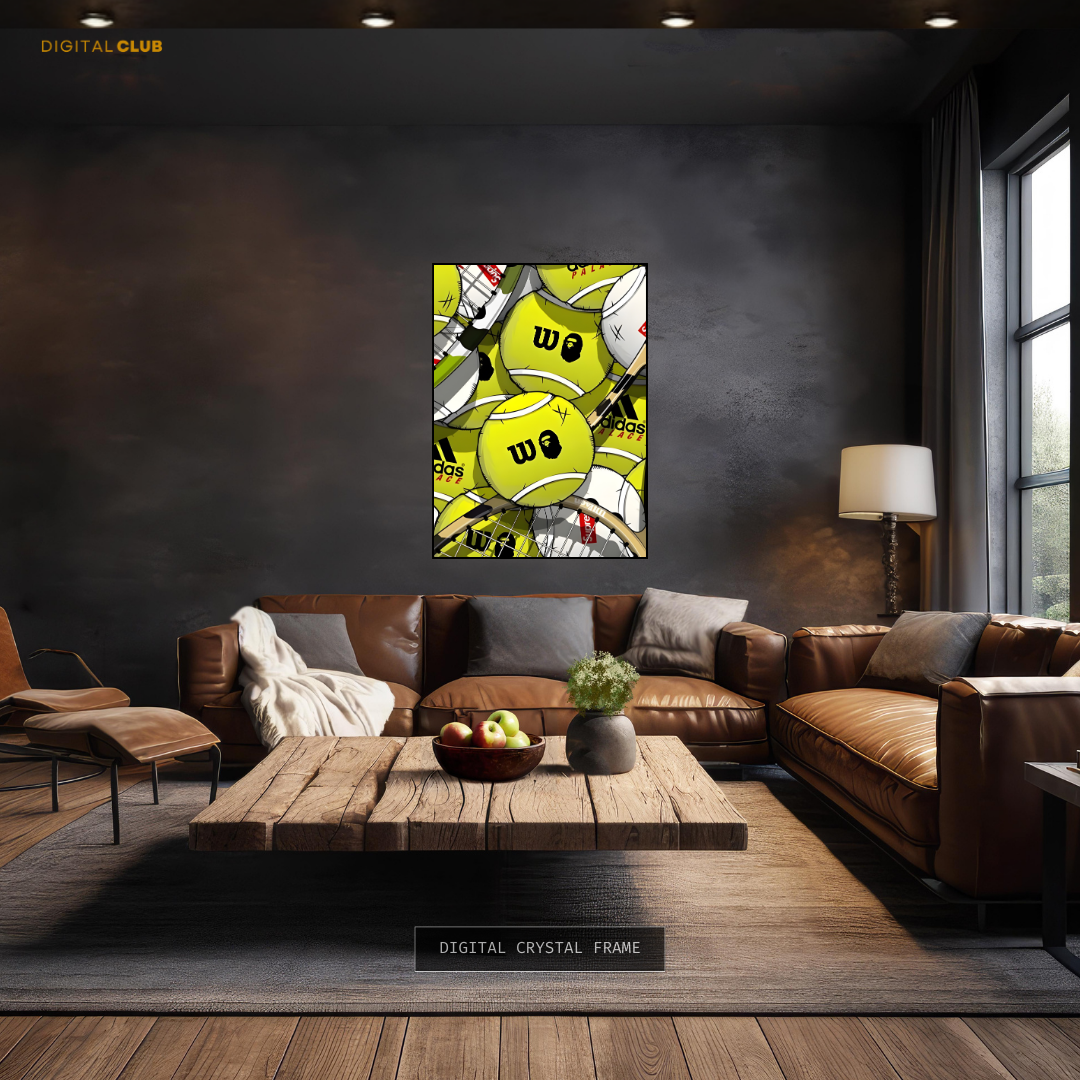 Tennis Ball  Premium Wall Art