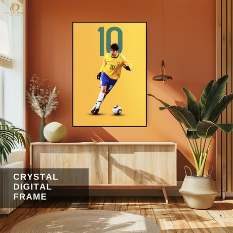 KAKA No 10 - Football - Premium Wall Art