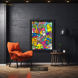 Keith Haring Artwork 1 Premium Wall Art