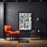 Marvel Super Heroes - Comic Artwork - Premium Wall Art