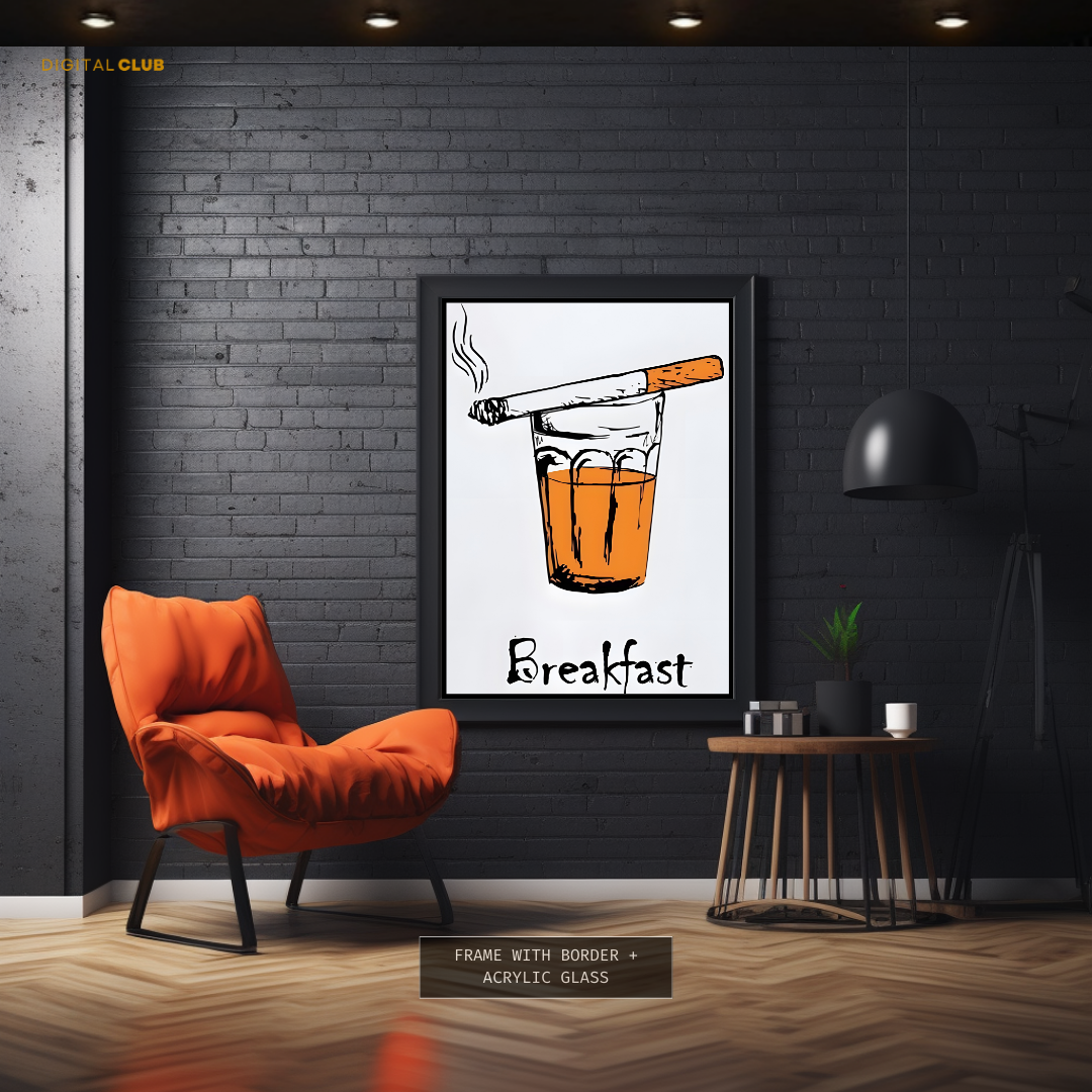 Breakfast - Artwork - Premium Wall Art