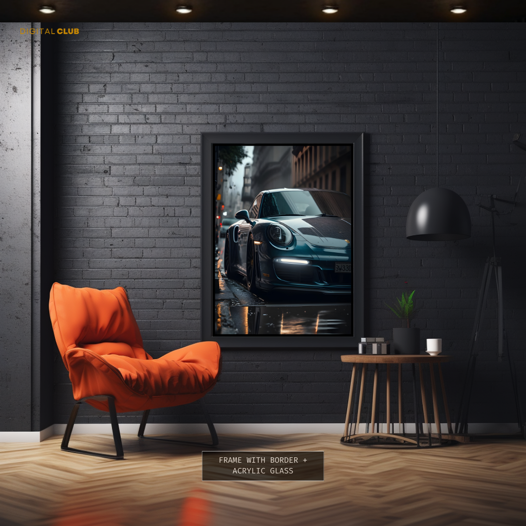 Porsche Sports Car Premium Wall Art