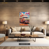 Ice Cream Van - Premium Wall Art