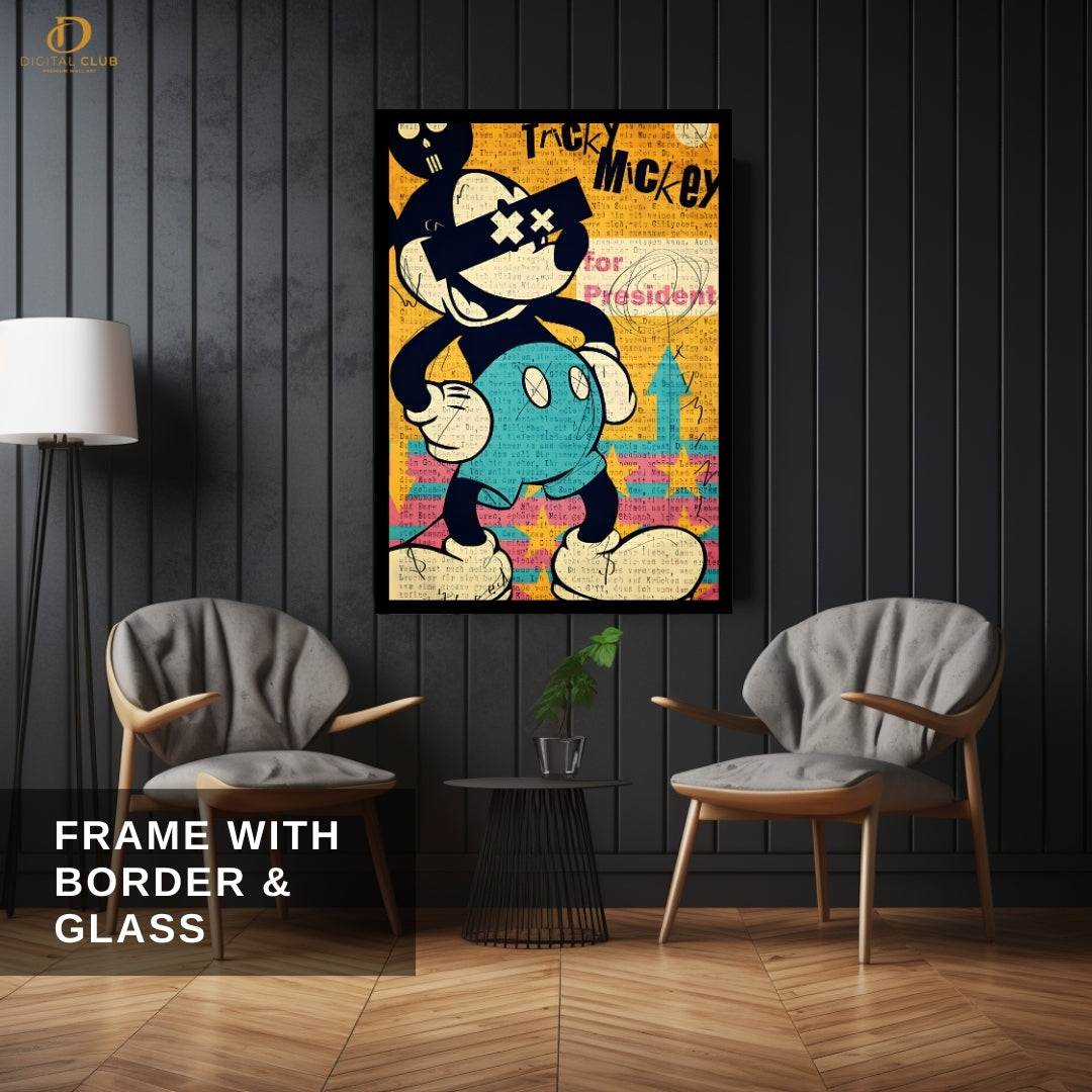 Mickey Mouse - Disney - Premium Wall Art