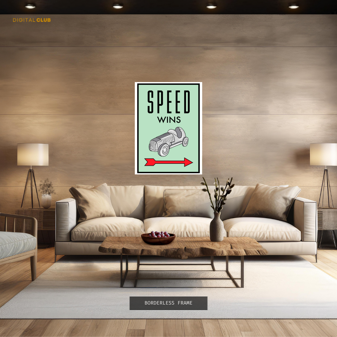 Monopoly Quote 13 Premium Wall Art