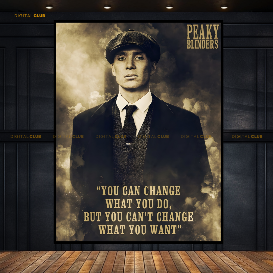 Peaky Blinders Quote Premium Wall Art