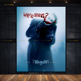 Joker Why So Serious Premium Wall Art