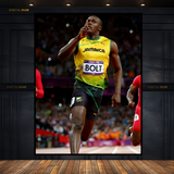 Usain Bolt Champ Premium Wall Art