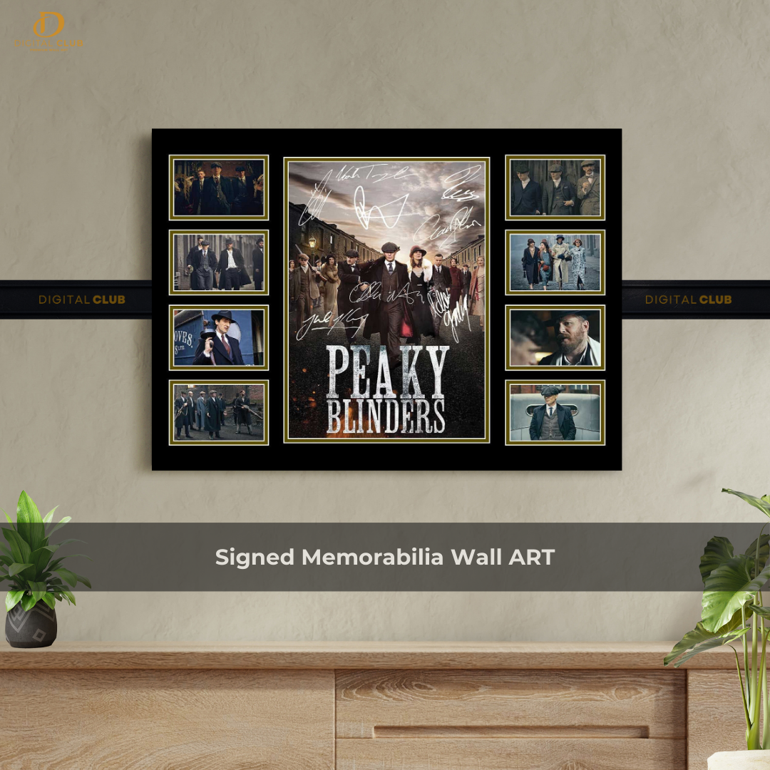 Peaky Blinders - Signed Memorabilia - Wall Art