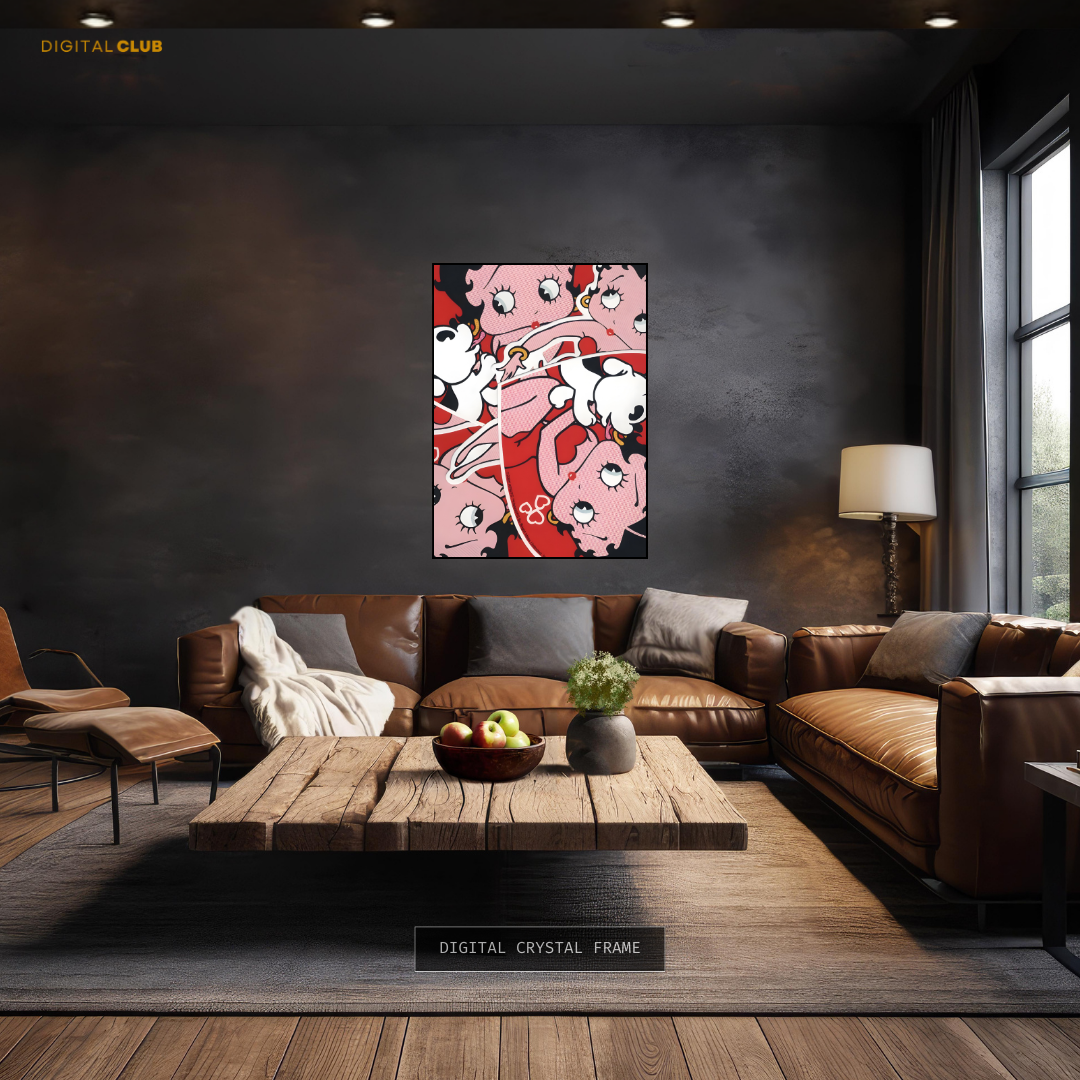 Betty Boop Premium Wall Art