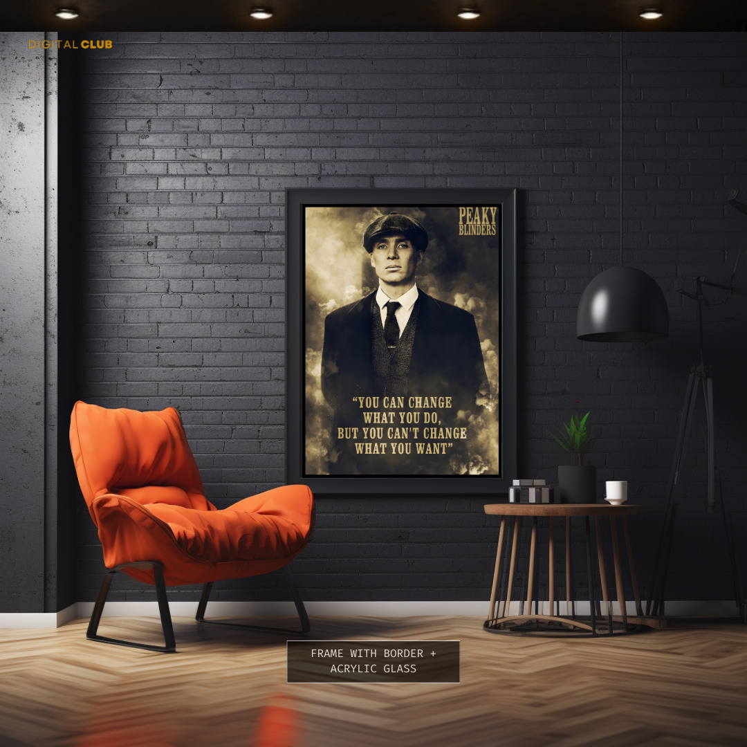 Peaky Blinders Quote Premium Wall Art