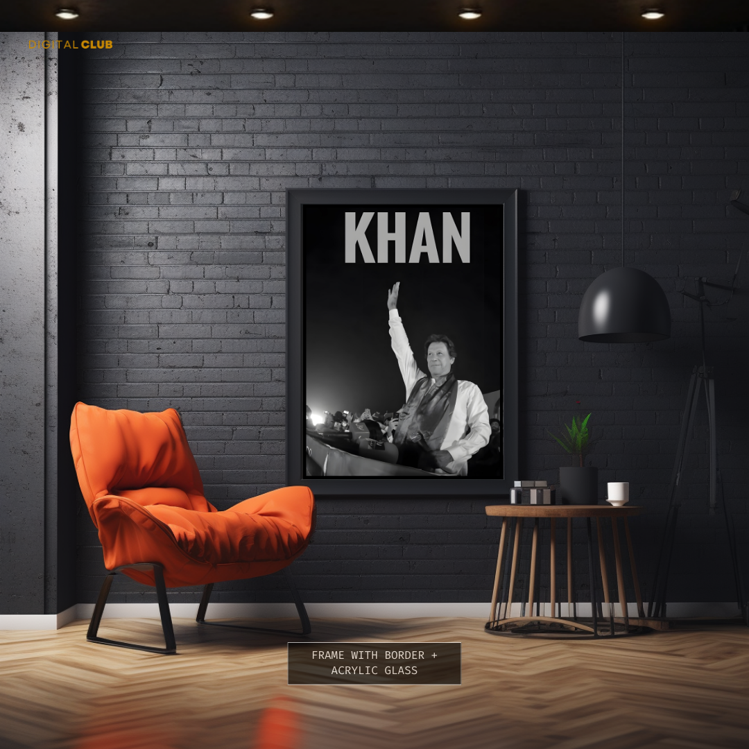 Imran Khan PTI Jalsa Pakistan Premium Wall Art