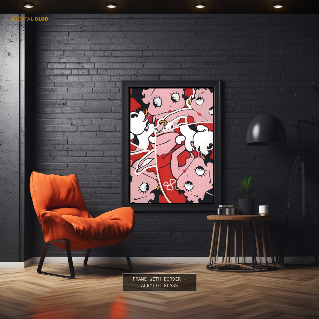 Betty Boop Premium Wall Art