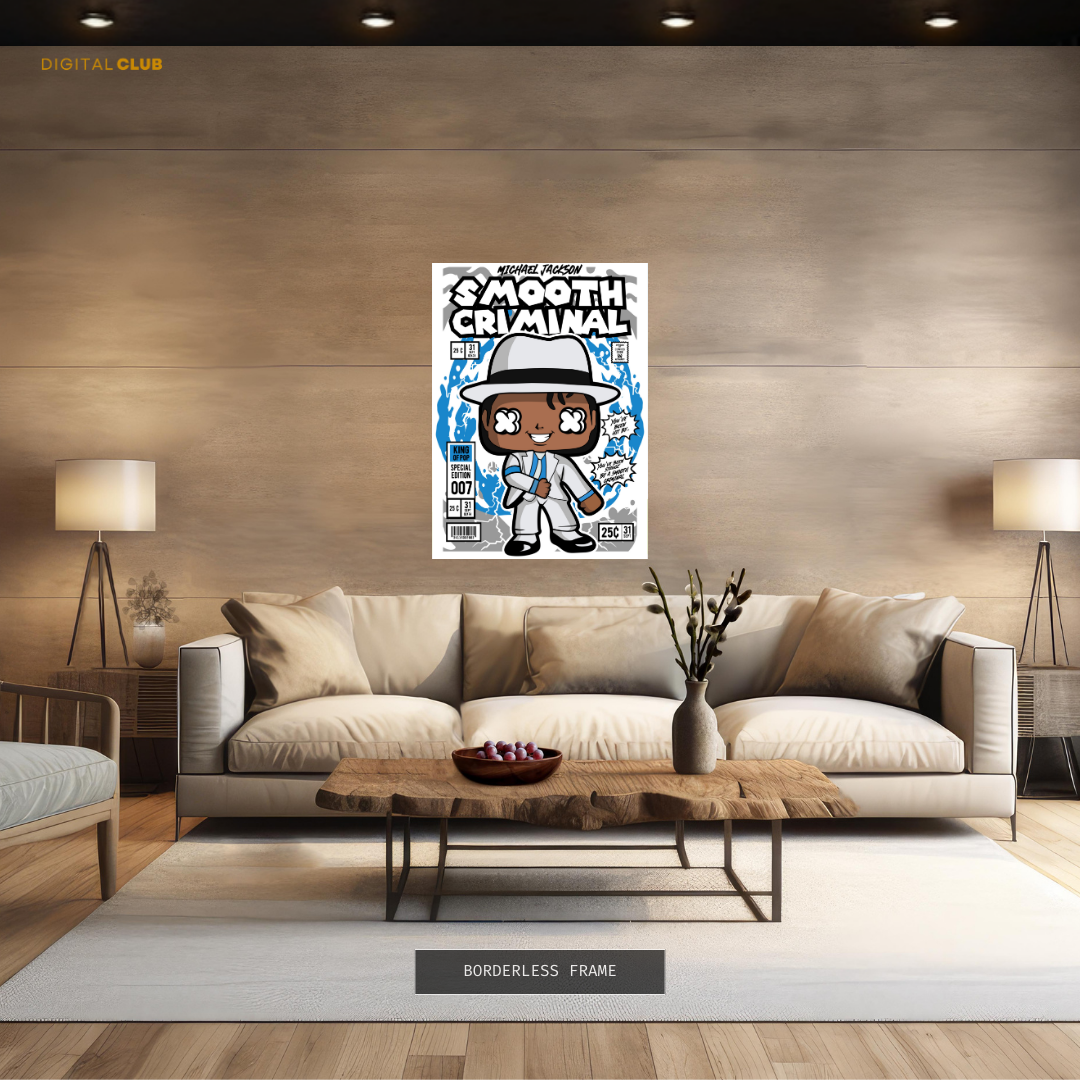 Smooth Criminal Funko Pop Art Premium Wall Art