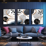 Abstract Art 1 - 3 Panel Wall Art