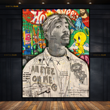 Tupac All Eyes On Me Pop Art Premium Wall Art