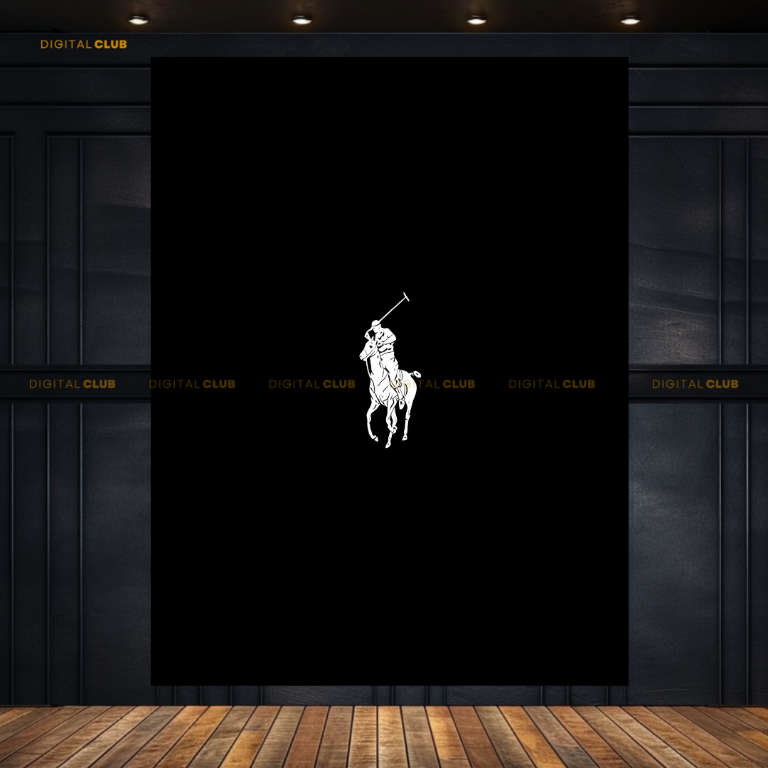 POLO Ralph Lauren Fashion Logo Premium Wall Art