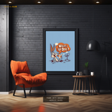 Bugs Bunny Whats Up Doc Premium Wall Art