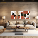 Abstract Art 14 - 3 Panel Wall Art