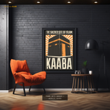 KAABA House of ALLAH Islamic Premium Wall Art