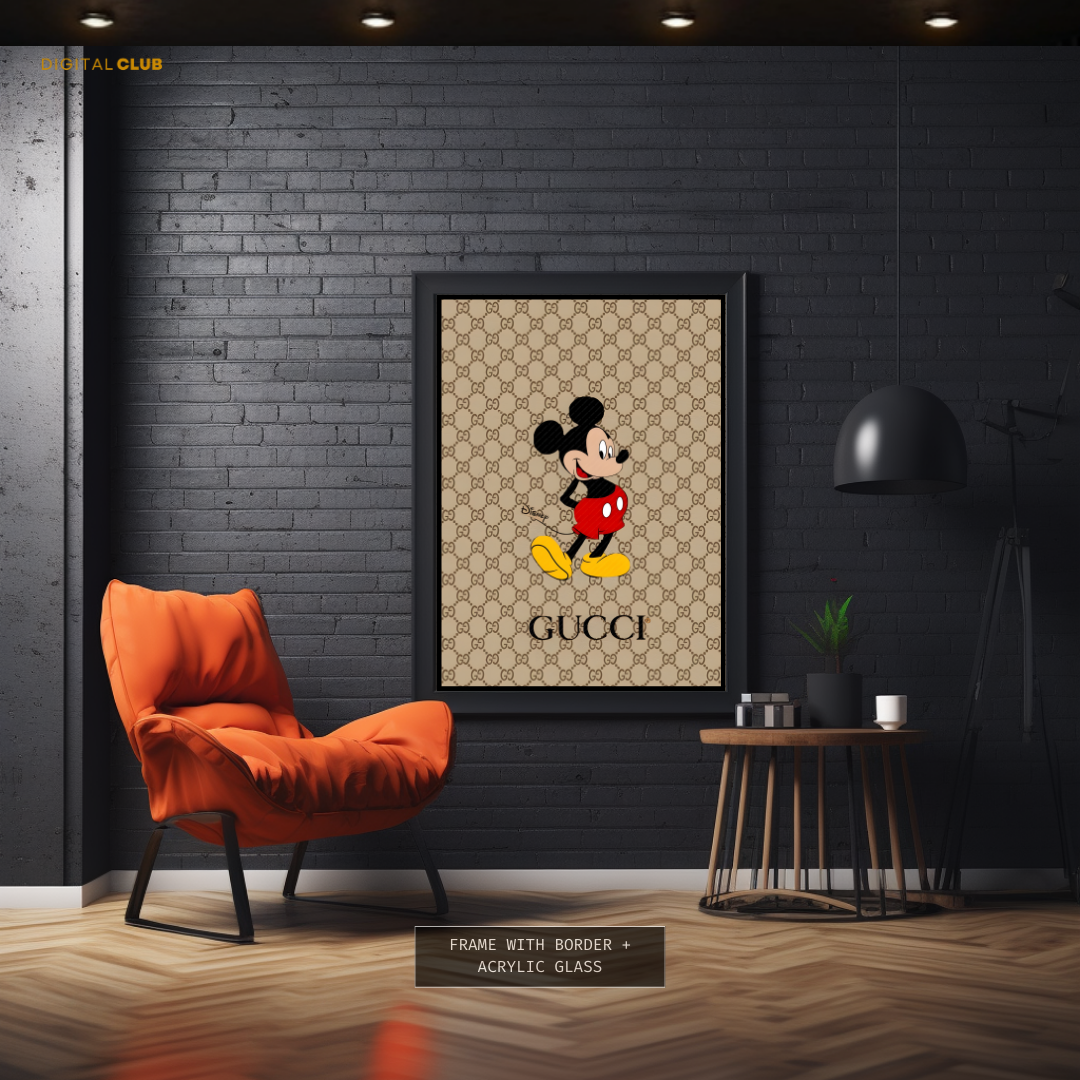 Gucci x Disney Premium Wall Art