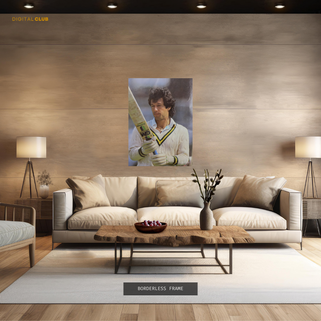 Imran Khan Cricket Pakistan Premium Wall Art