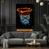 Basketball Net - Nike Artwork - Premium Wall Art