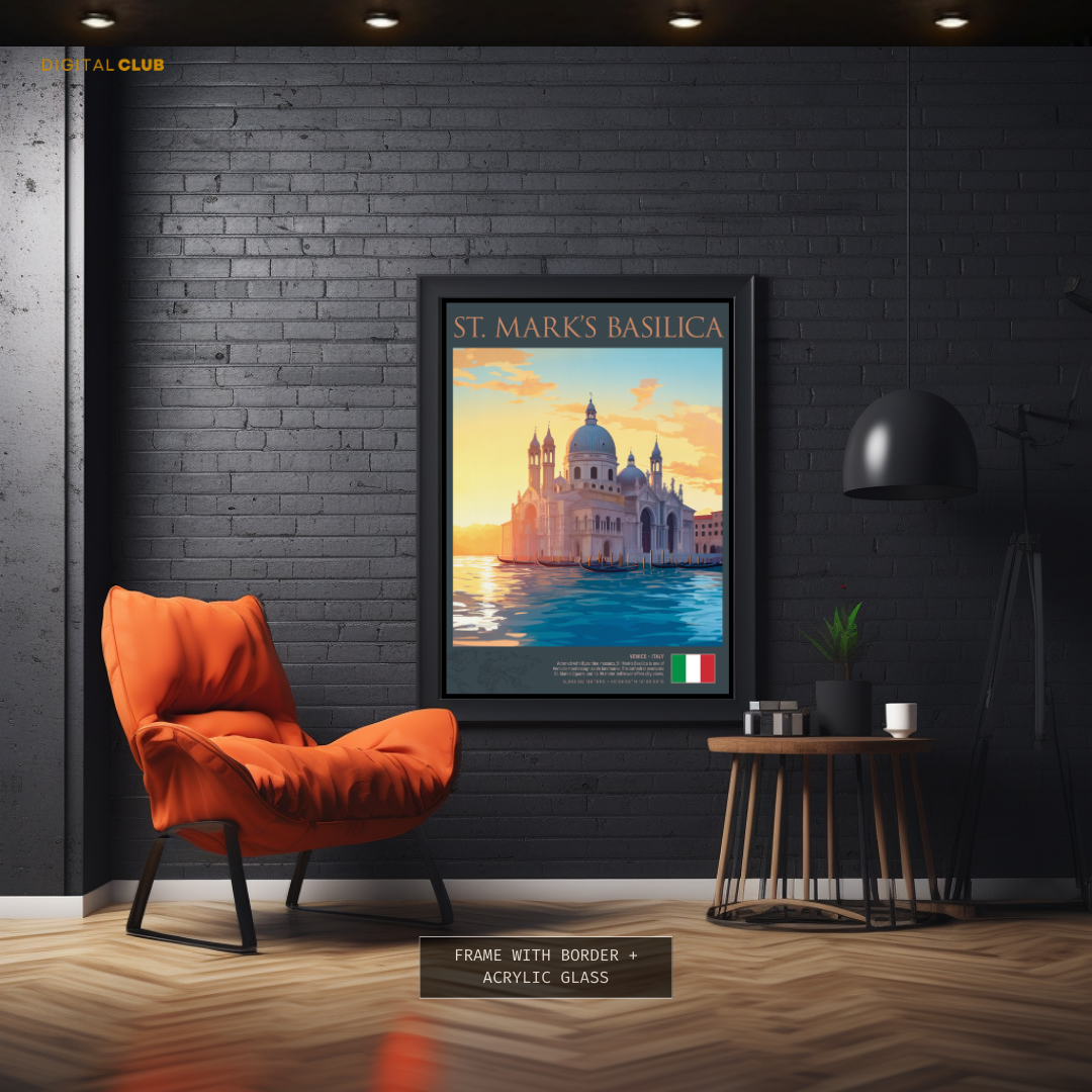 ST Marks Basilica Premium Wall Art