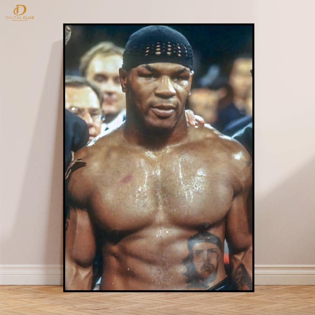 Mike Tyson - Boxing Artwork - Premium Wall Art