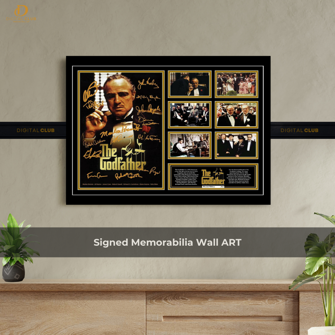 The Godfather 1 - Signed Memorabilia - Wall Art