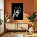 Sidhu Moose Wala - Music - Premium Wall Art