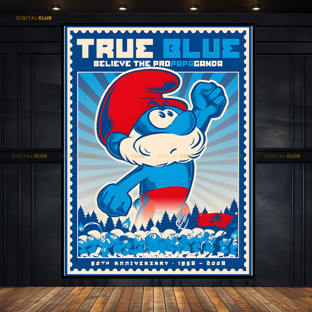 Smurfs Kids Premium Wall Art