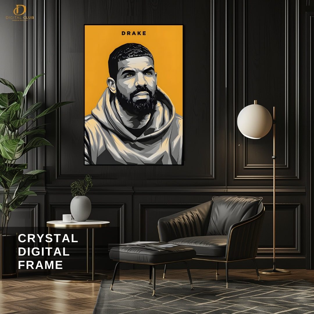 Drake - Music Artist - Premium Wall Art