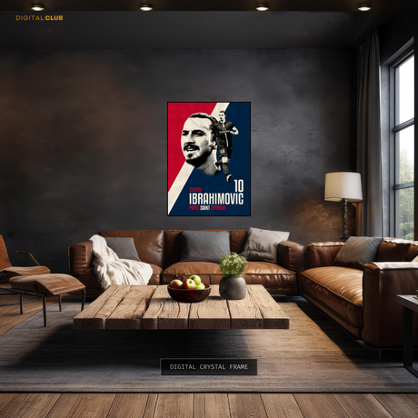 Zlatan Ibrahimovic - Football - Premium Wall Art