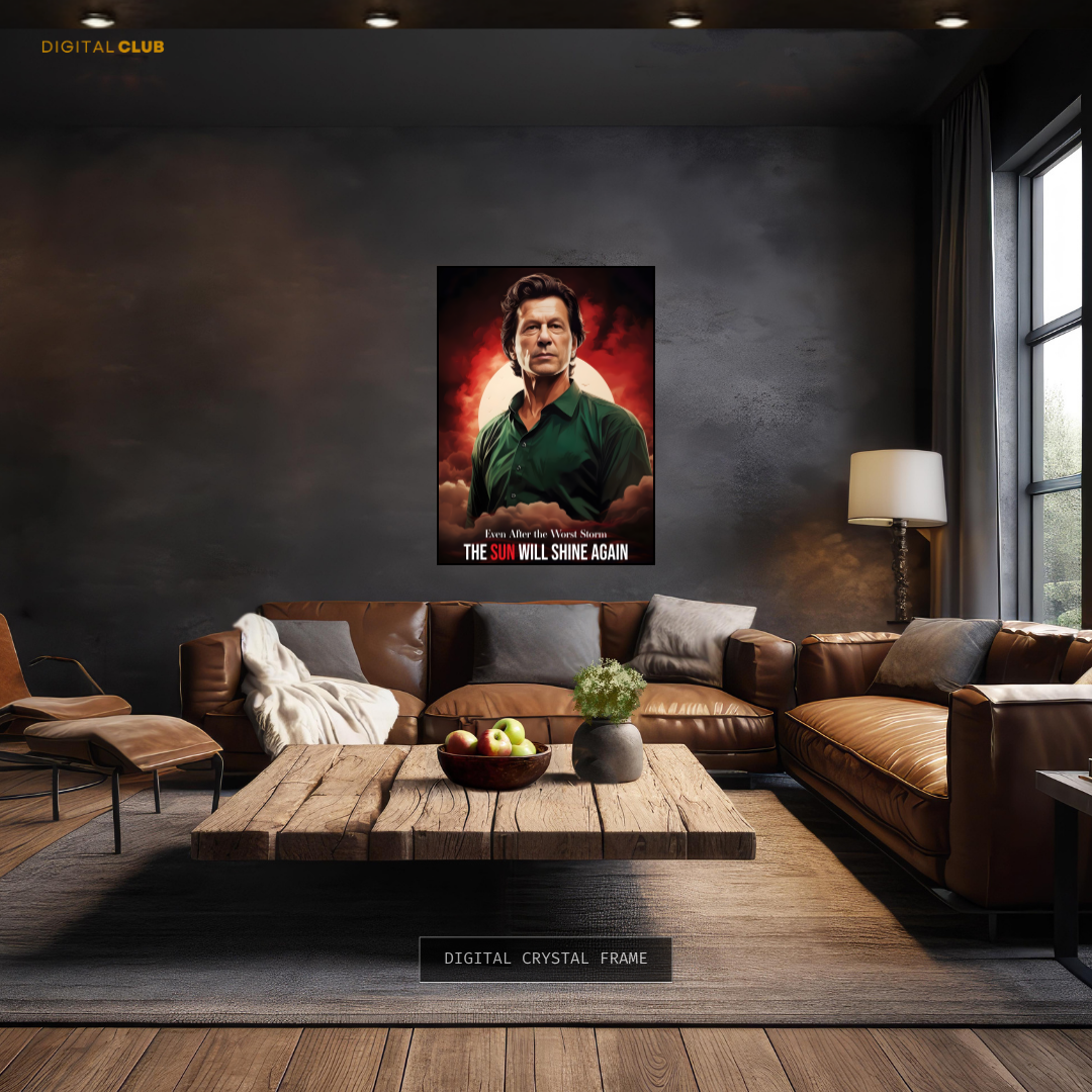 IK Artwork 1 - Pakistan - Premium Wall Art