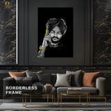 Sidhu Moose Wala - Music - Premium Wall Art